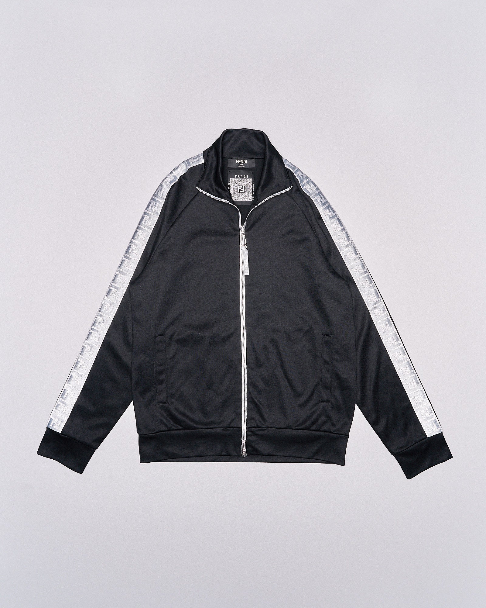 Fendi logo track jacket on sale