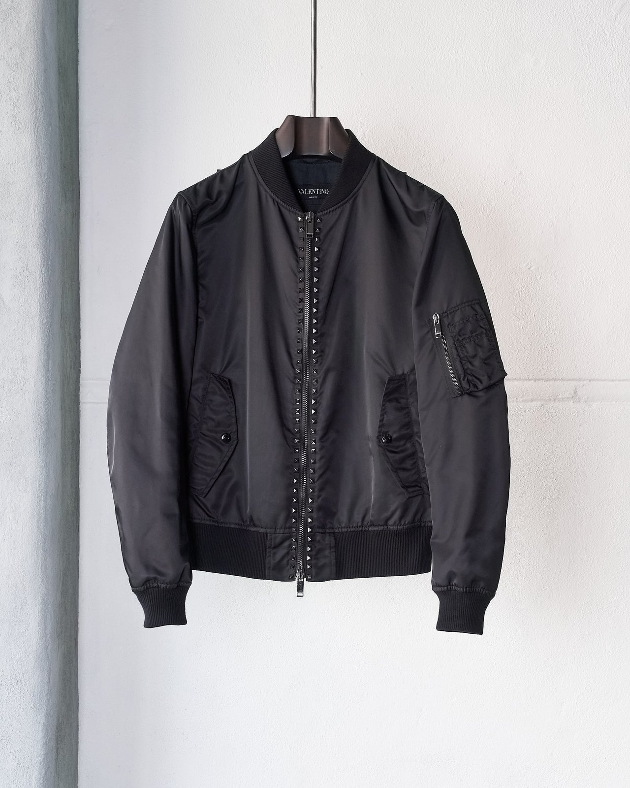 Valentino Rockstud Bomber Jacket