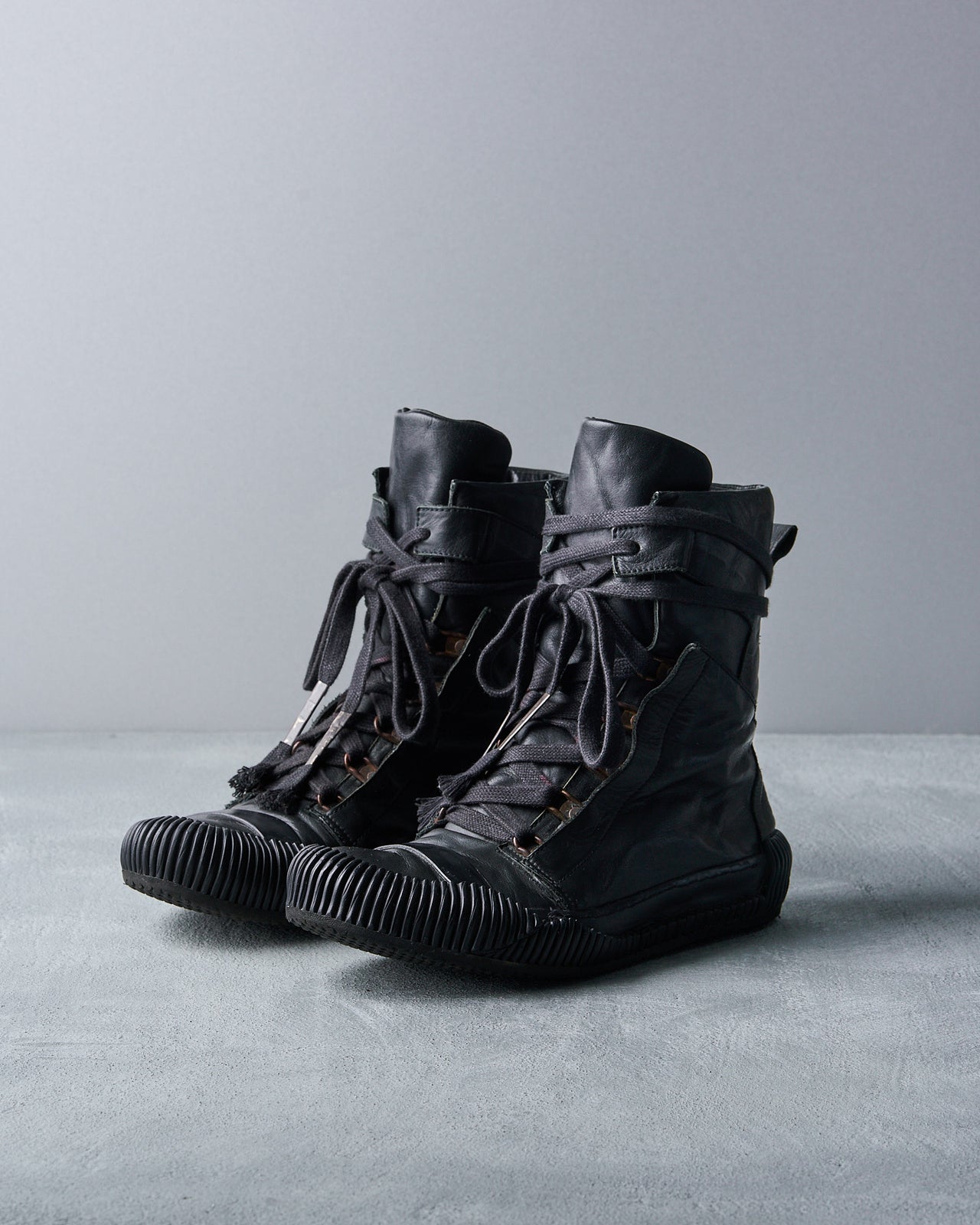 Boris Bidjan Saberi Bamba 1 high top sneaker boot re-soled