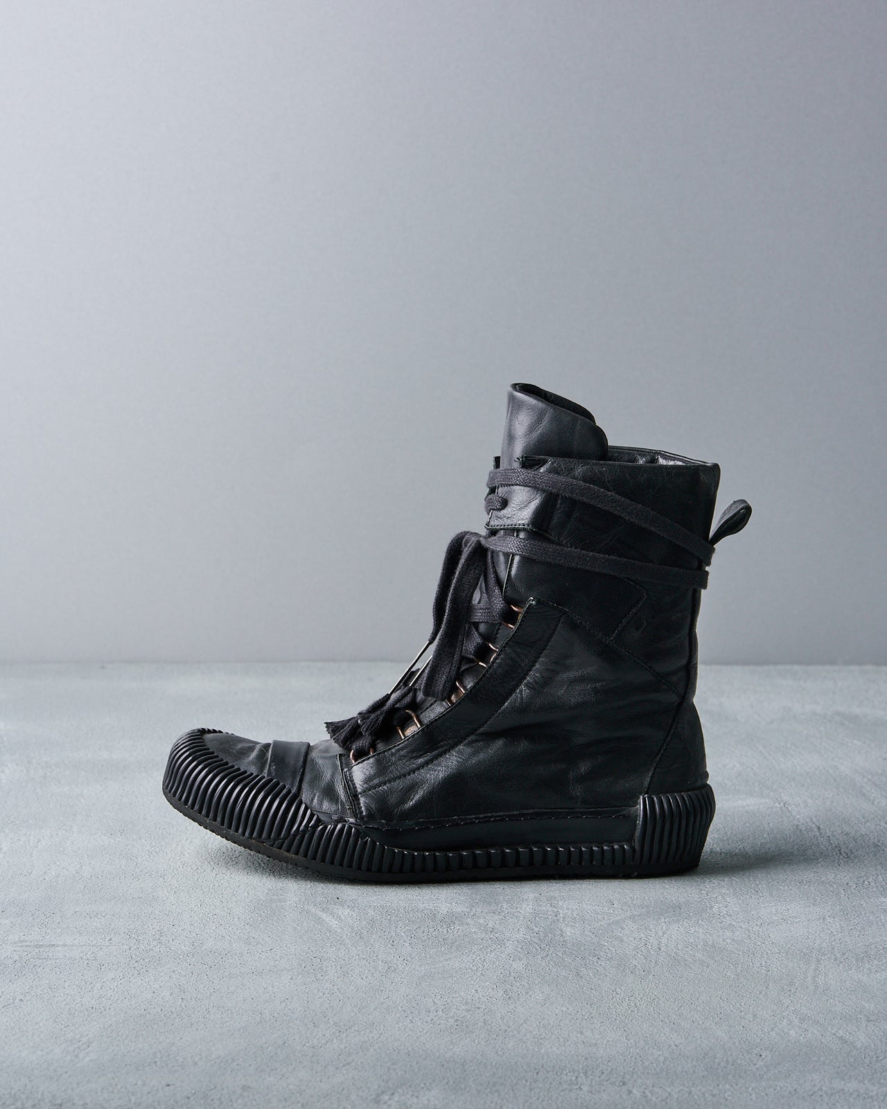 Boris Bidjan Saberi Bamba 1 high top sneaker boot re-soled