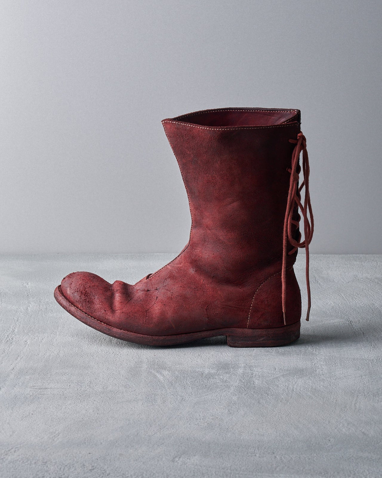 Augusta Mid calf horse leather boot