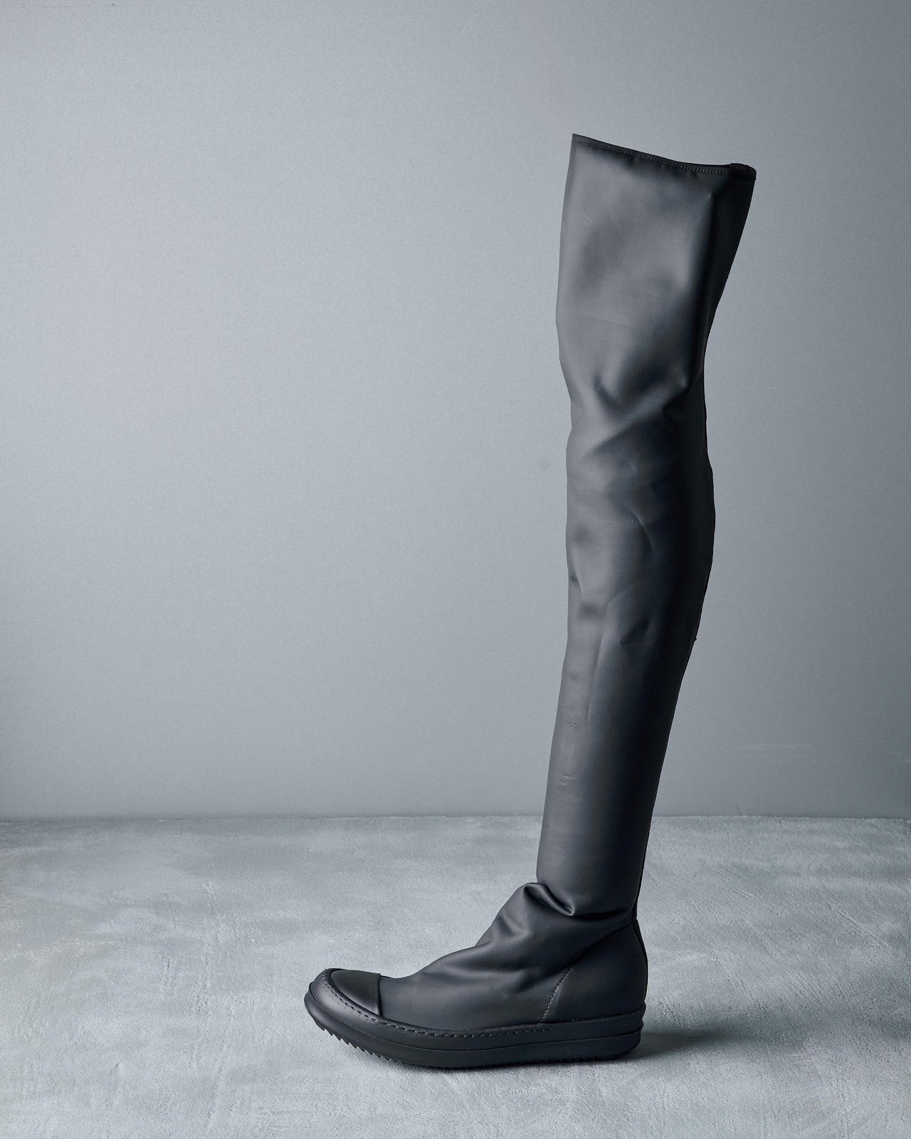 Rick Owens DRKSHDW FW 2016 Rubber high sock sneaker