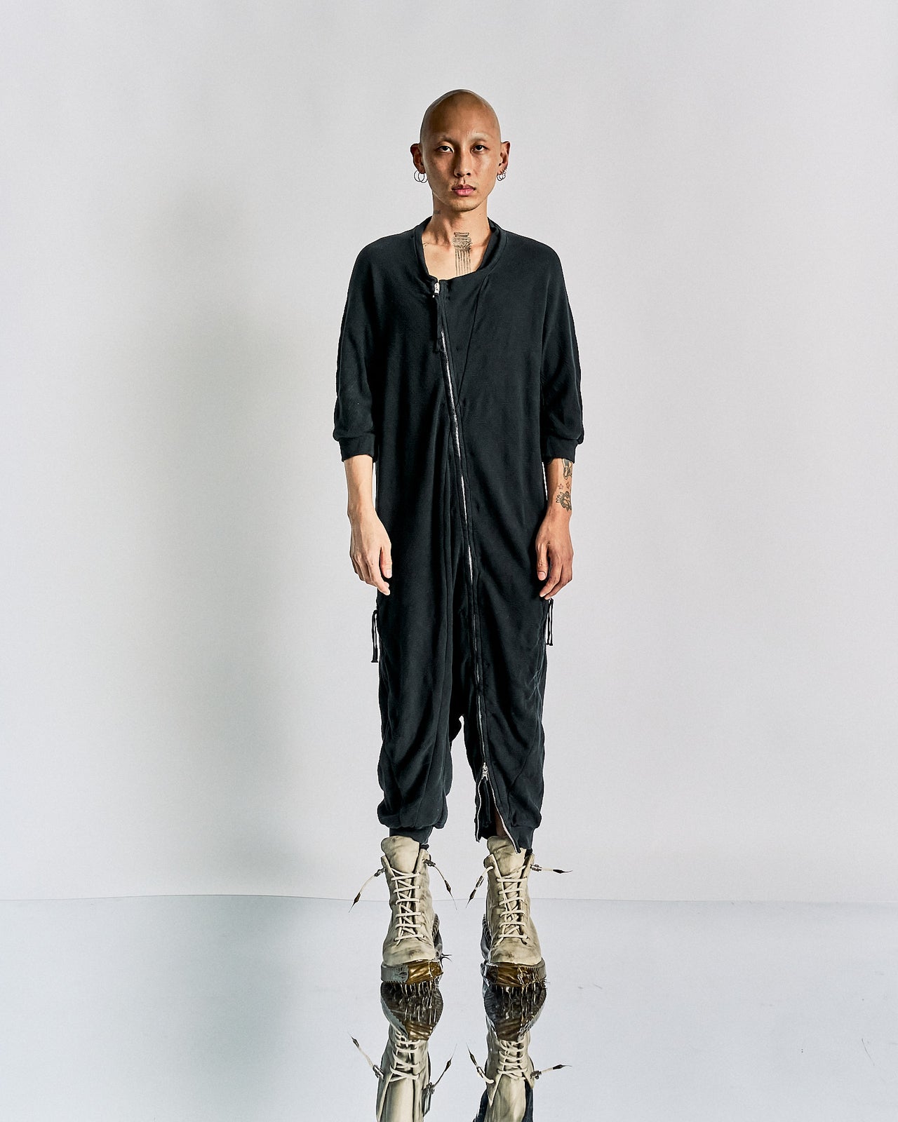 Boris Bidjan Saberi SS 2016 zip jump suit