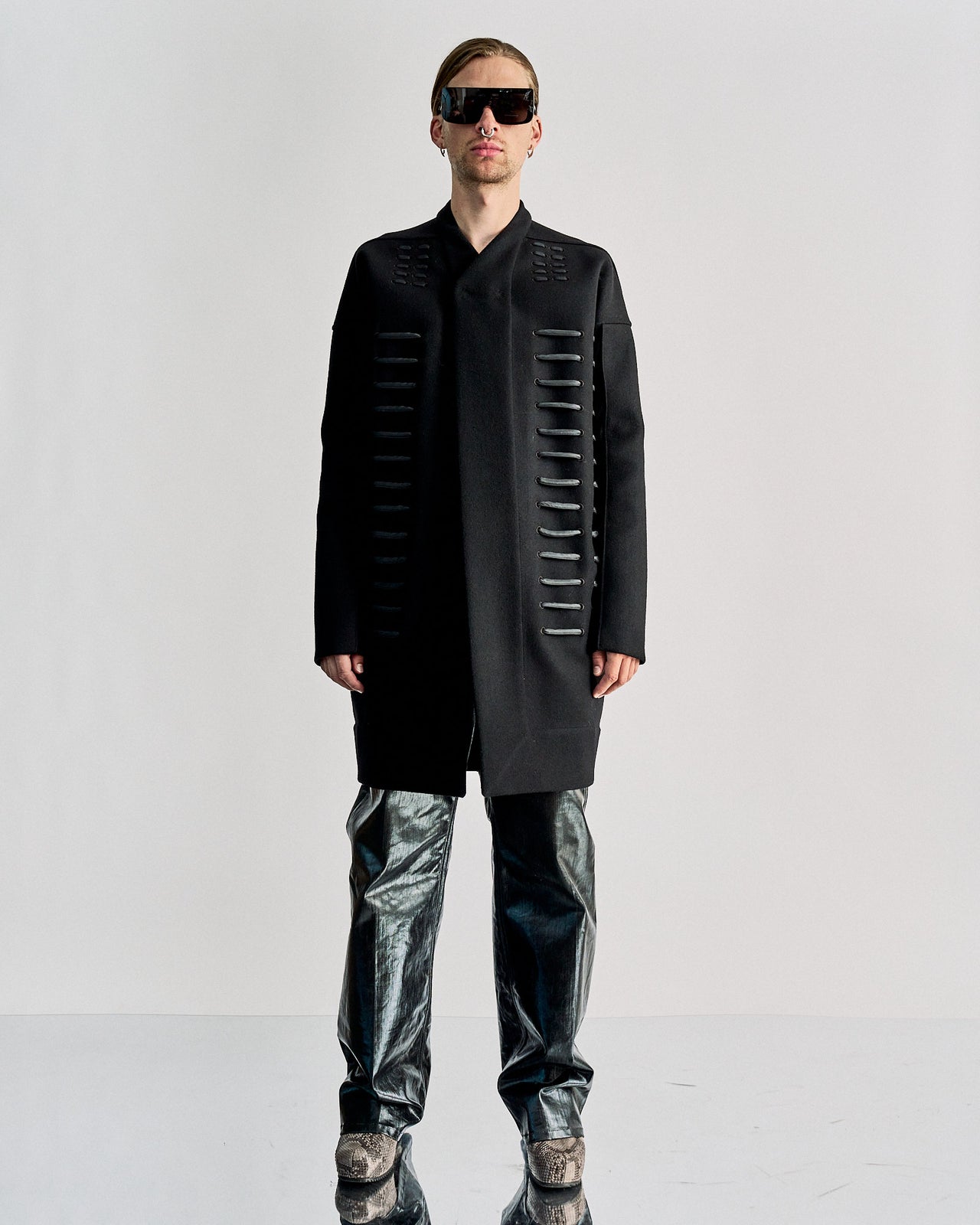 Rick Owens FW 2013 Plinth Dagger coat