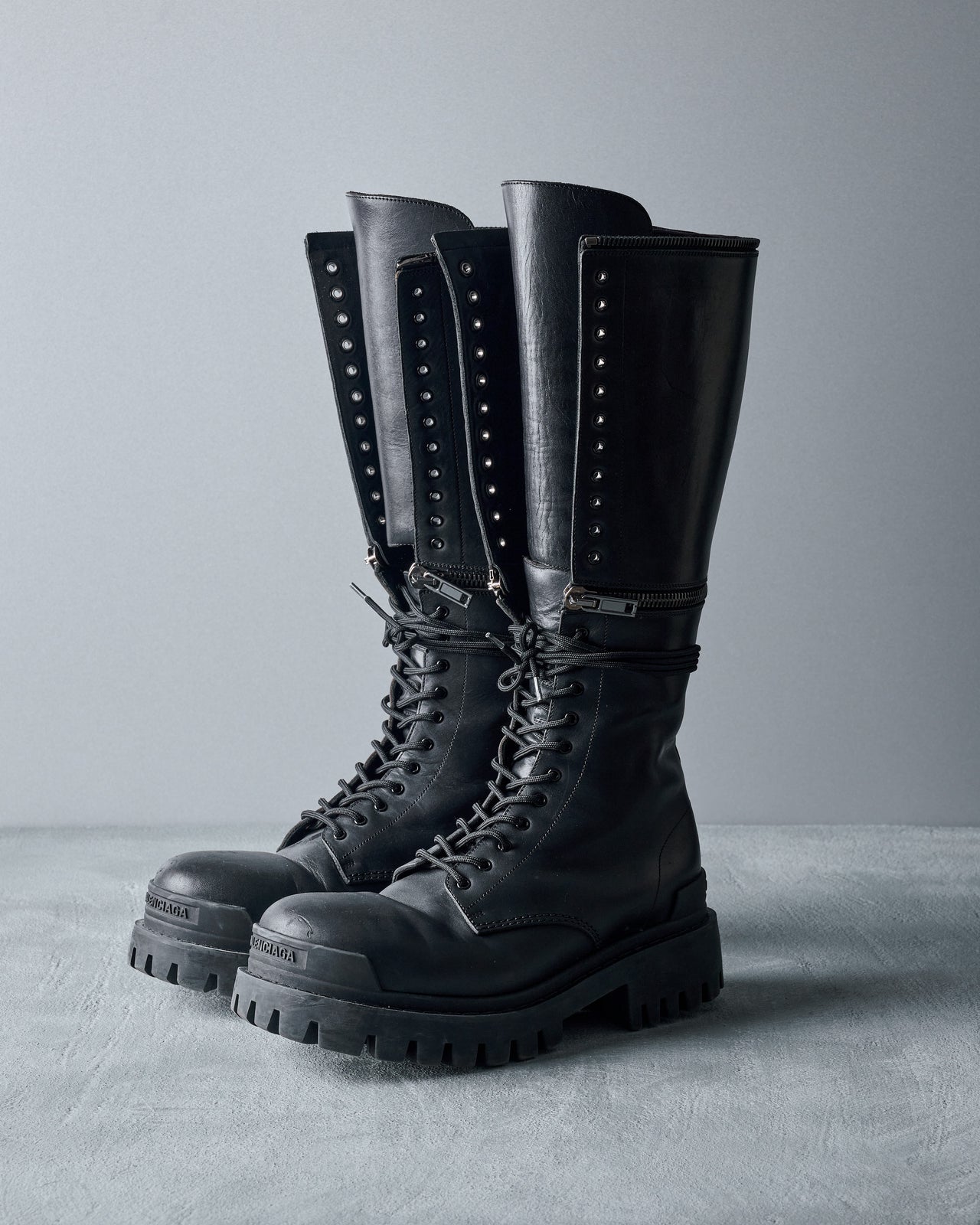 Balenciaga Master zip boot