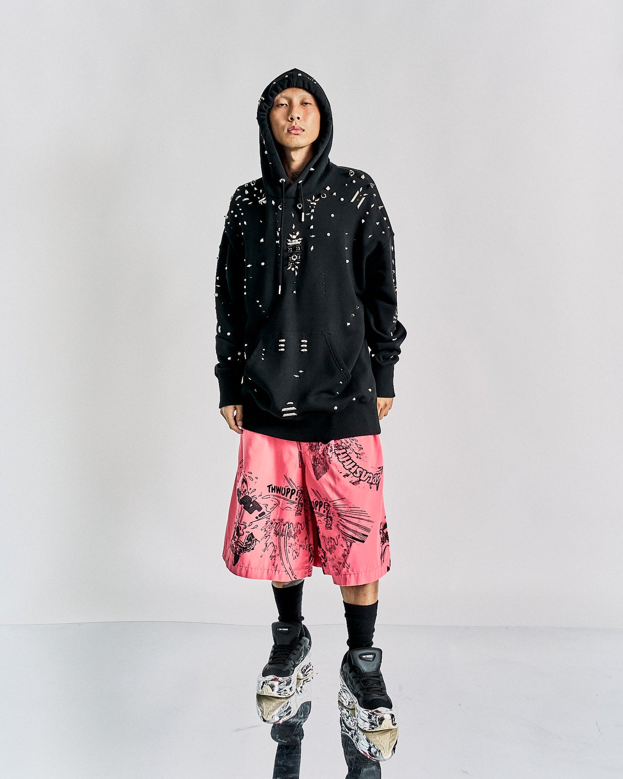 Givenchy Oversized Studded Hoodie