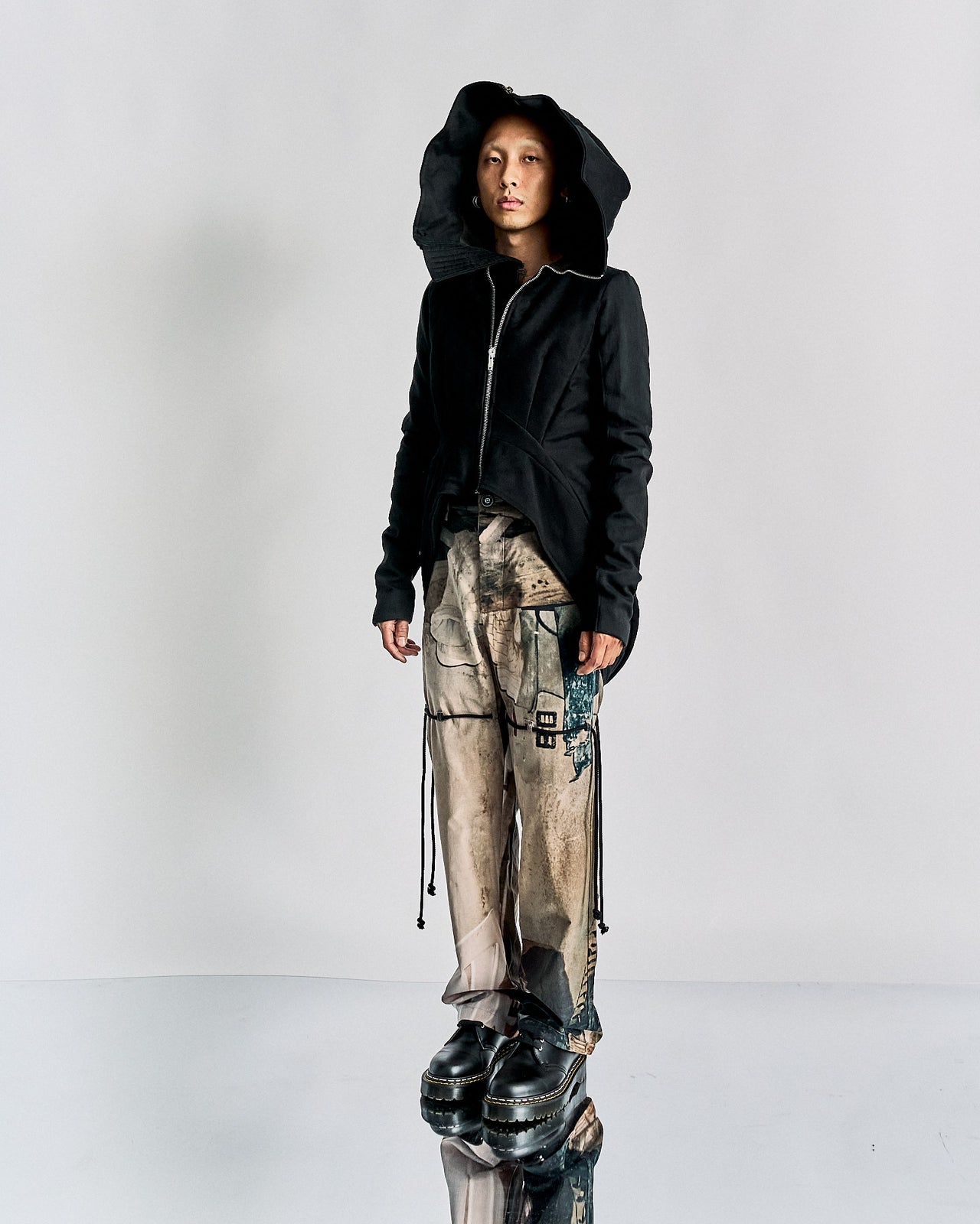 Rick Owens FW 2007 Exploder hooded jacket