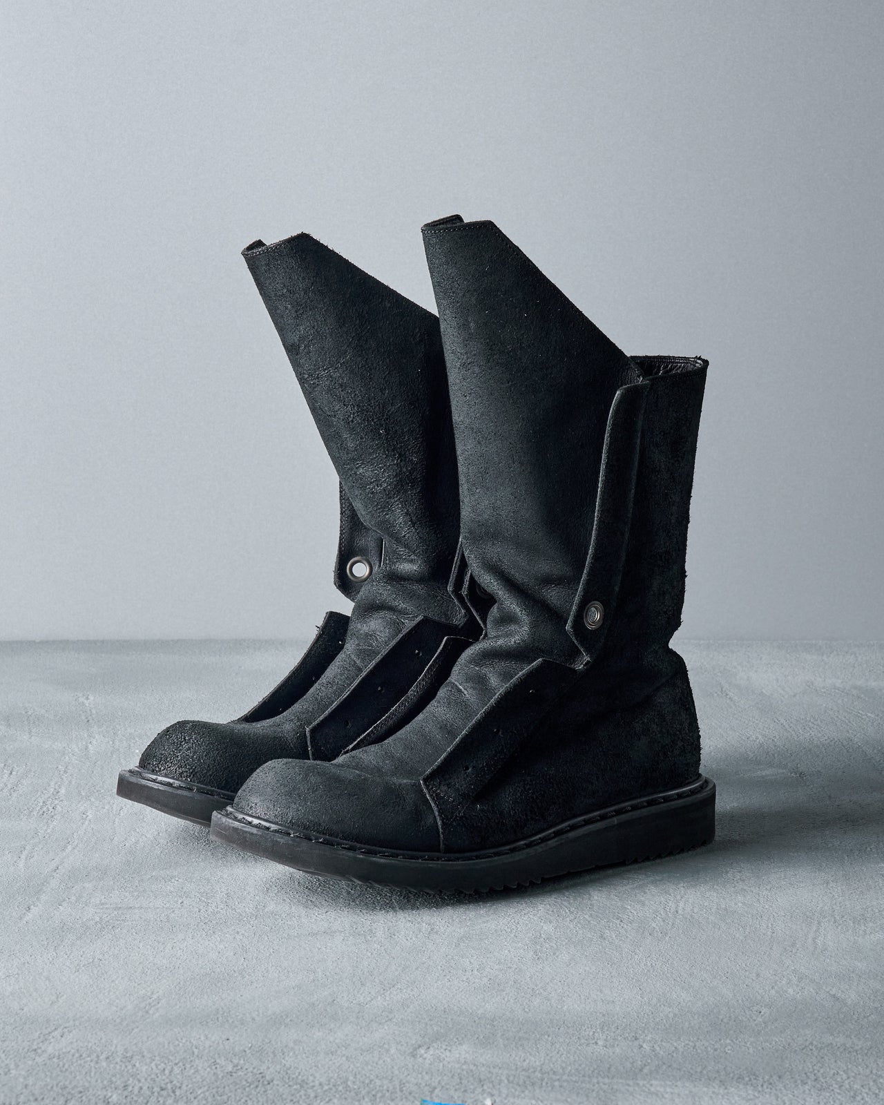 Rick Owens Horse leather laceless hiking boot