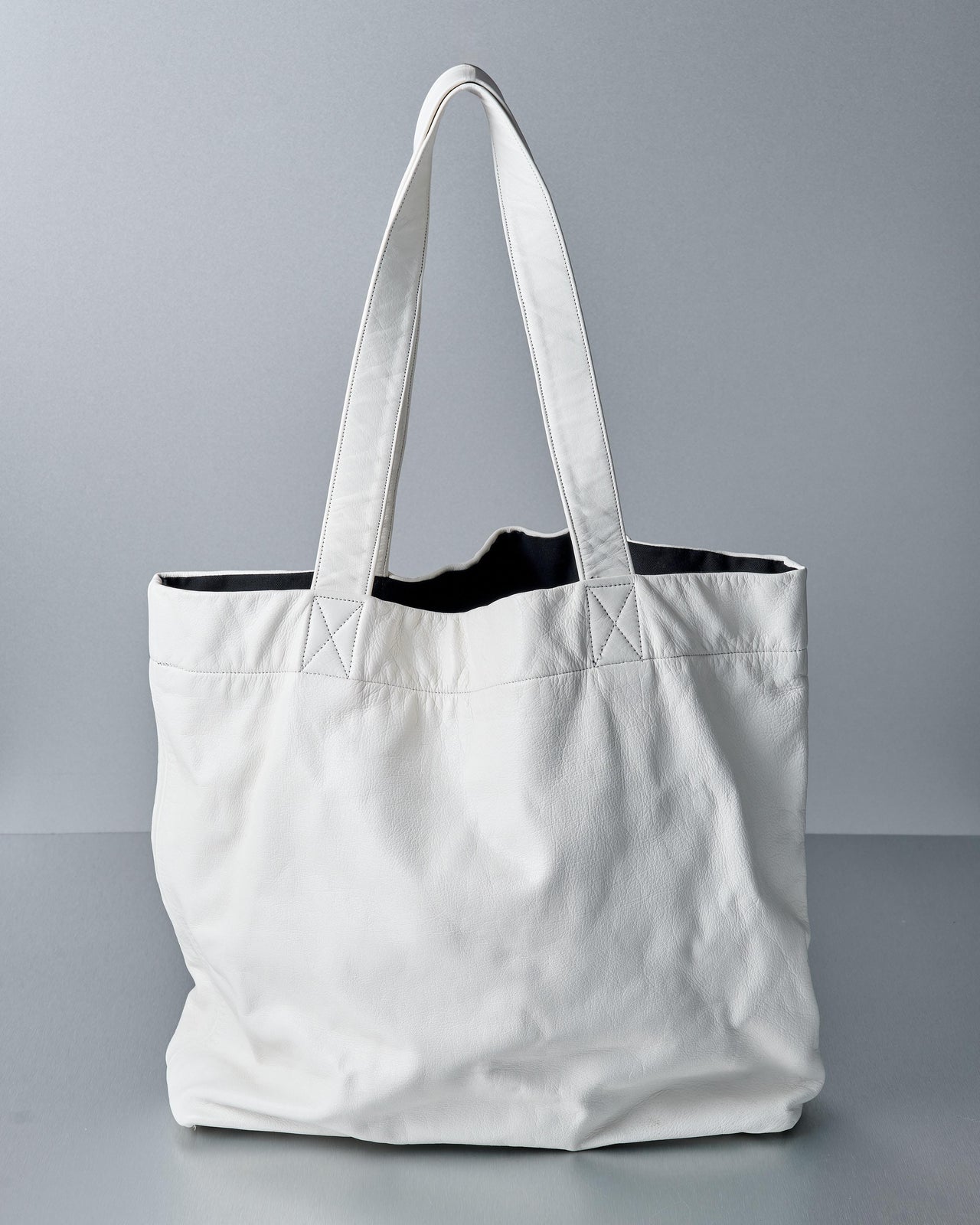 Yohji Yamamoto Discord signature leather tote