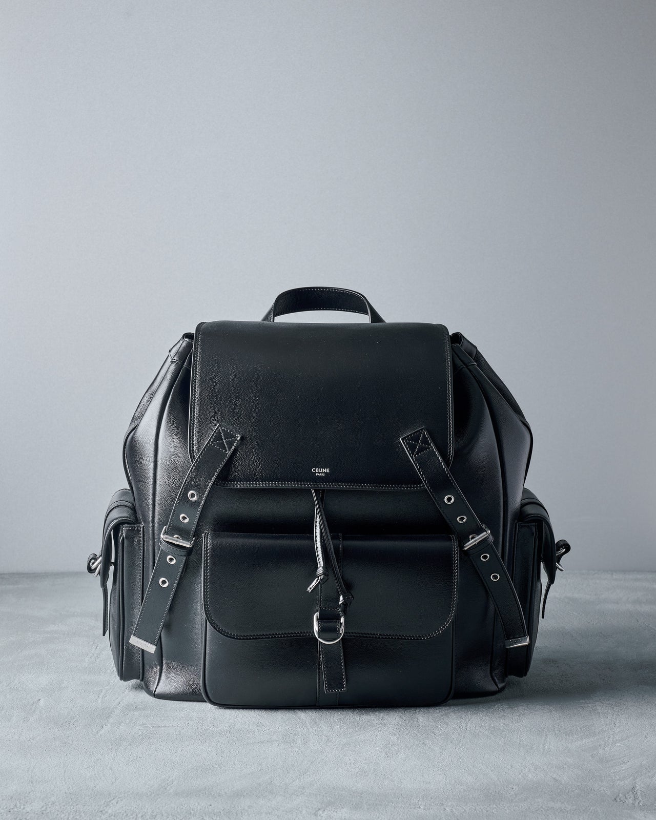 Celine Calfskin satchel backpack