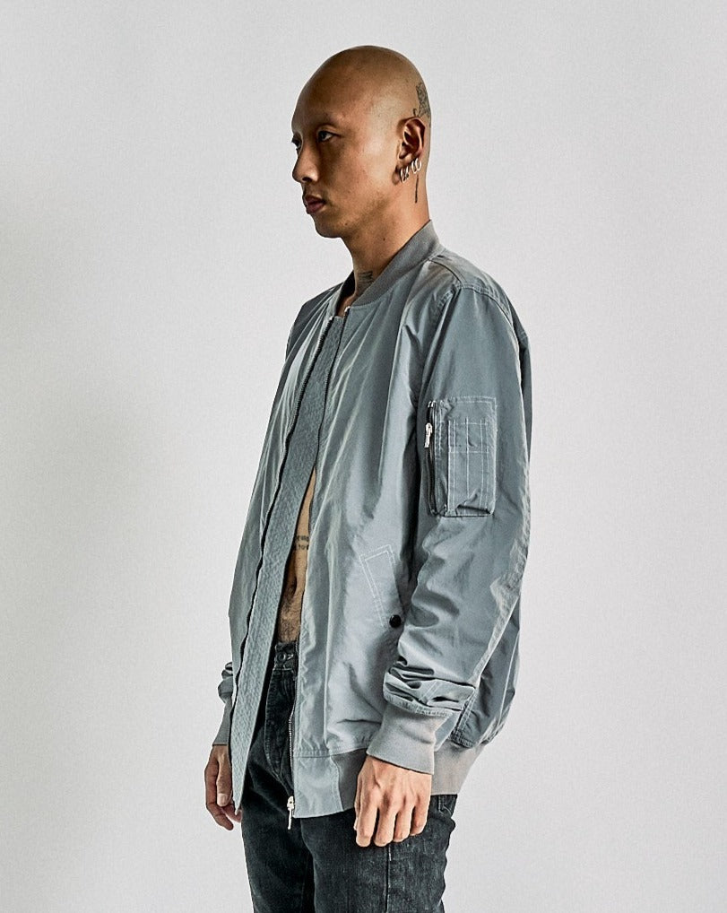 Rick Owens DRKSHDW SS 2015 3M Zip bomber jacket